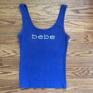 Womens Bebe Tank Top Size M